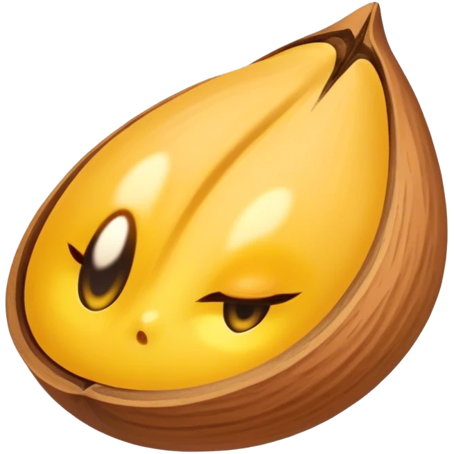 Yellow eyes closed  emoji