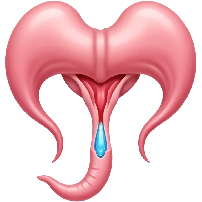 Inside vagina sperms inside flowing  emoji