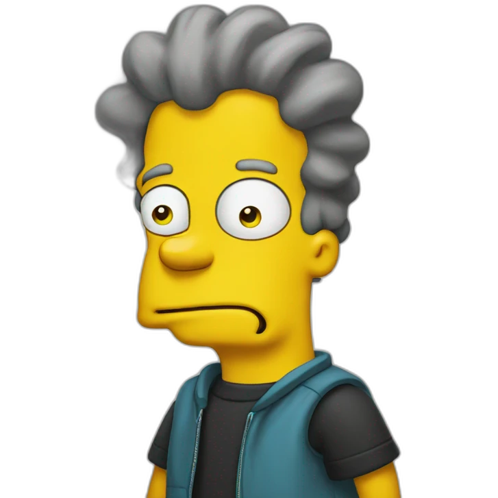 Bart simpson emoji