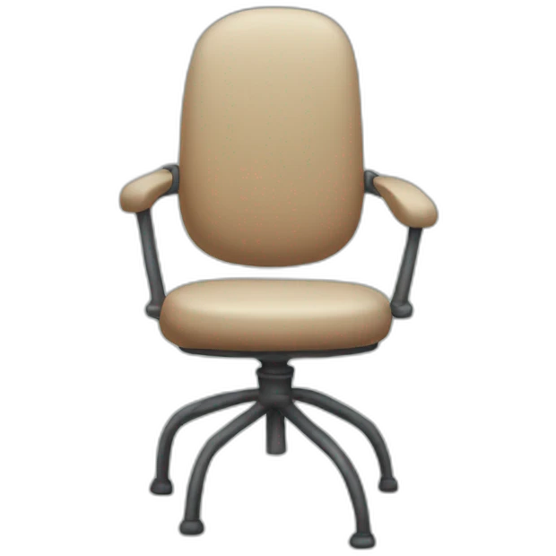Sad chair emoji