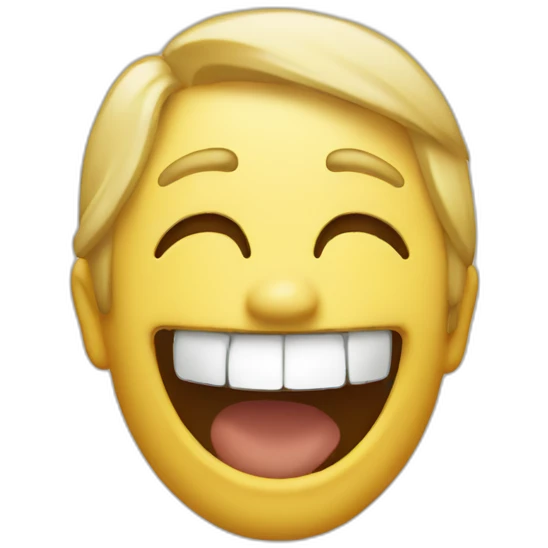laugh emoji