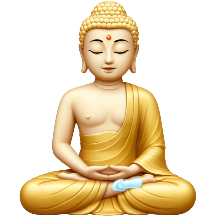 creamy Buddha emoji