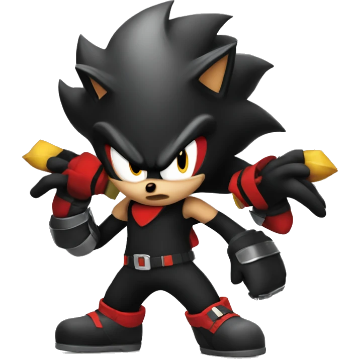 shadow the hedgehog emoji