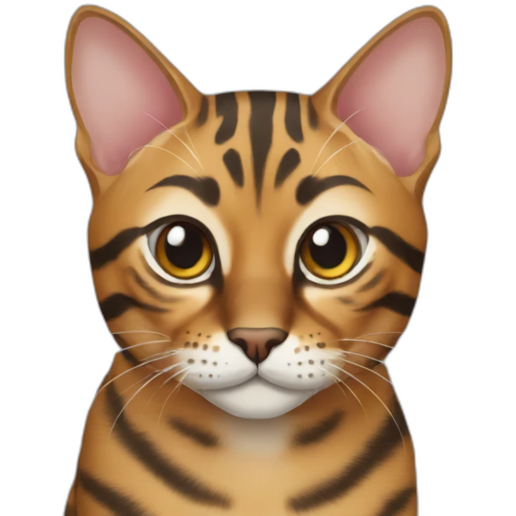 Bengal cat emoji