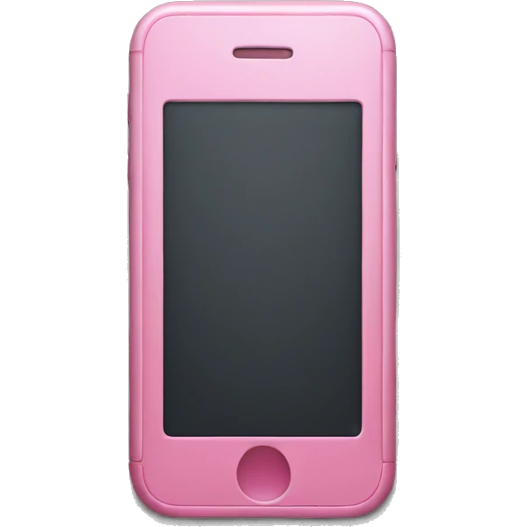 Pink iPhone 16 emoji
