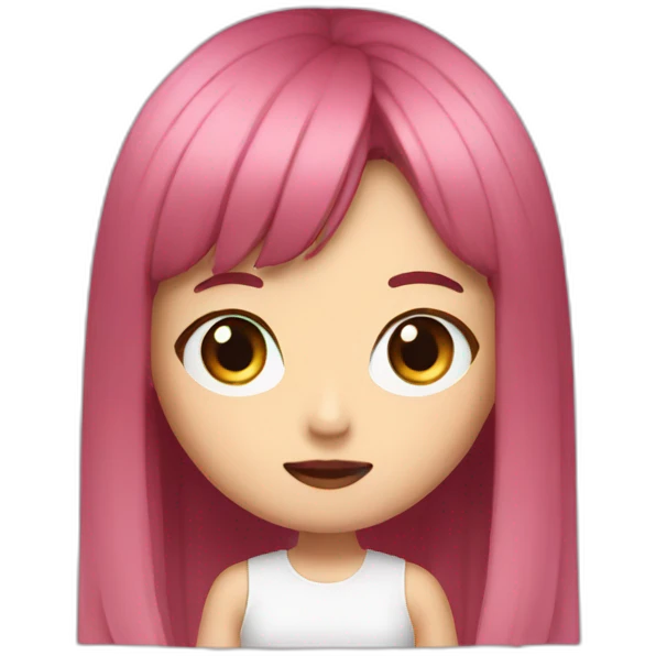 Lisa of blackpink emoji