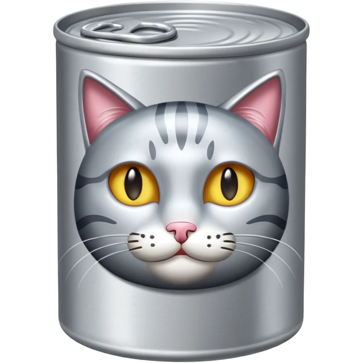 create a can of catfood emoji emoji