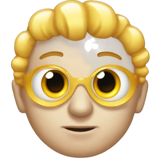 Aspiradora con anteojos de sol emoji