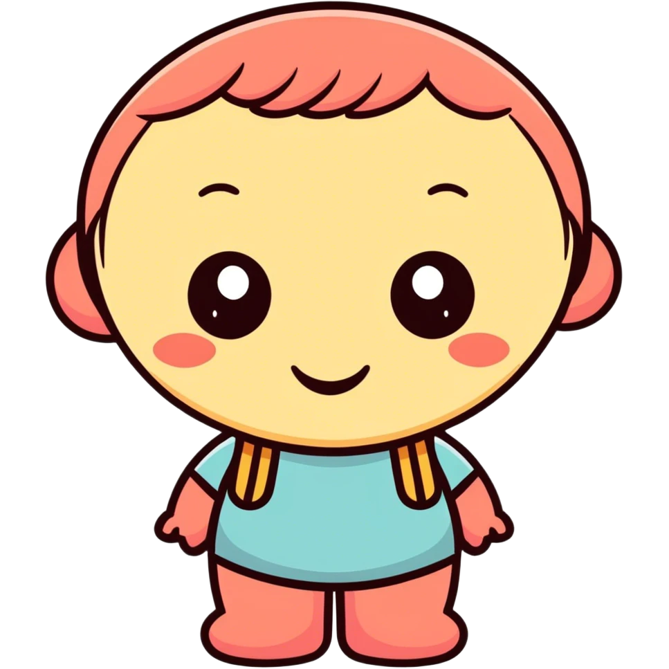 Cute and aesthetic emoji
