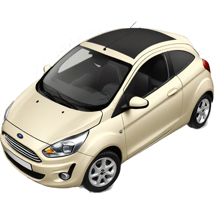 Ford ka with leather interior beige emoji