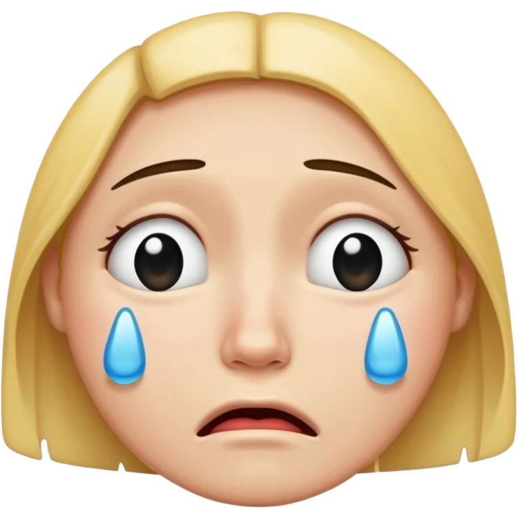 crying face emoji emoji