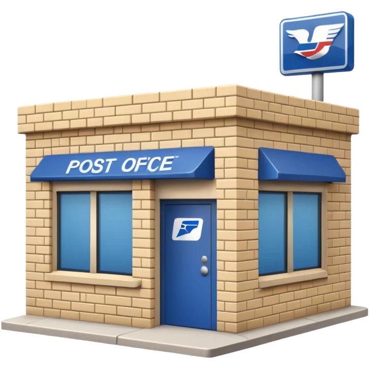 USPS post office emoji