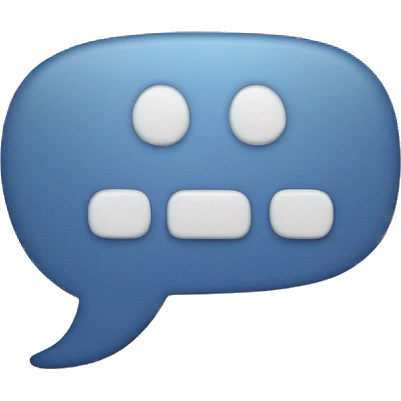 text message bubble emoji