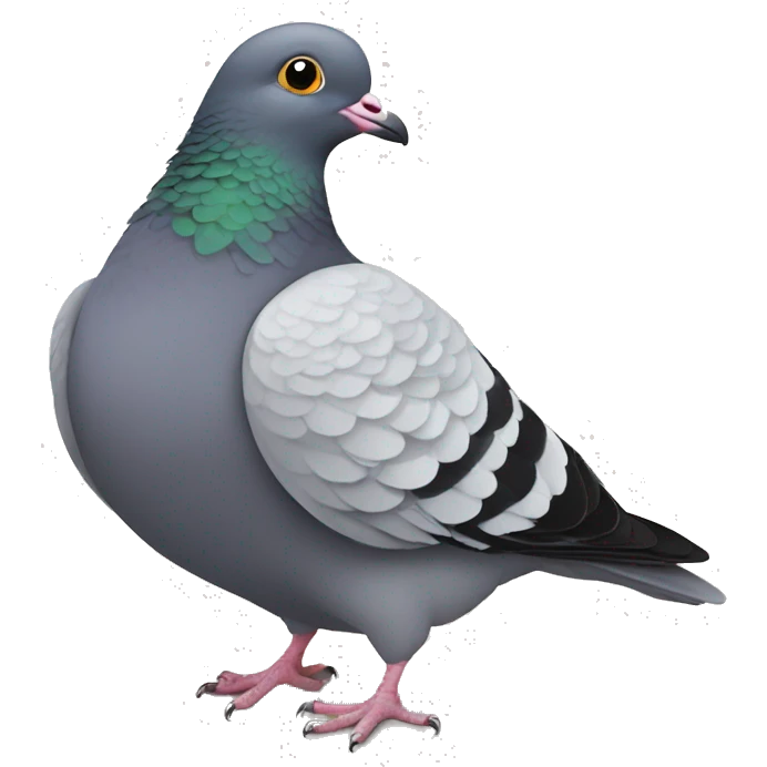 pregnant pigeon emoji