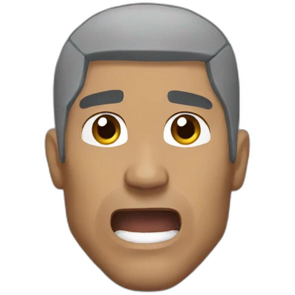 The rock that breaks a rock emoji