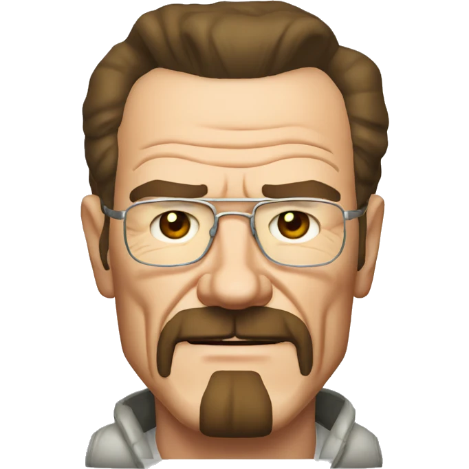 Bryan Cranston as Walter White from breaking bad emoji