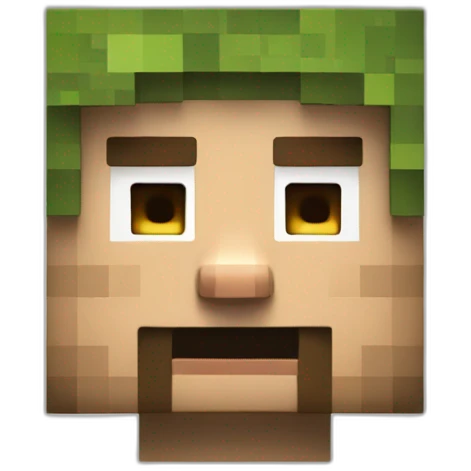 Minecraft steve emoji