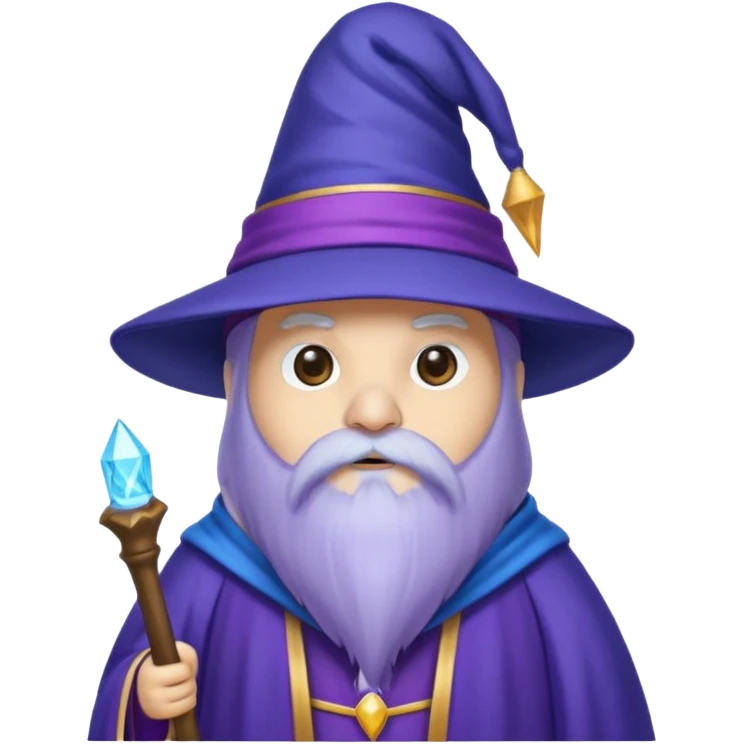Penguin Wizard emoji