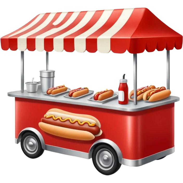 Puesto de perros calientes  emoji