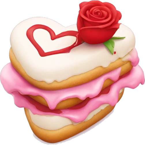 Un coeur rouge avec des eclair de tonnerre rose autour  emoji