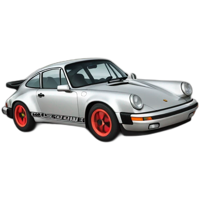 Pastèque dans une Porsche emoji