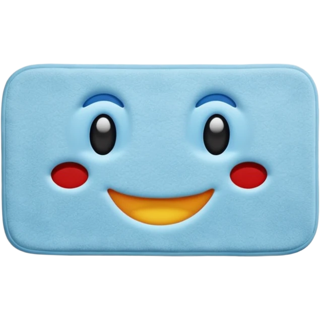 Bath mat emoji