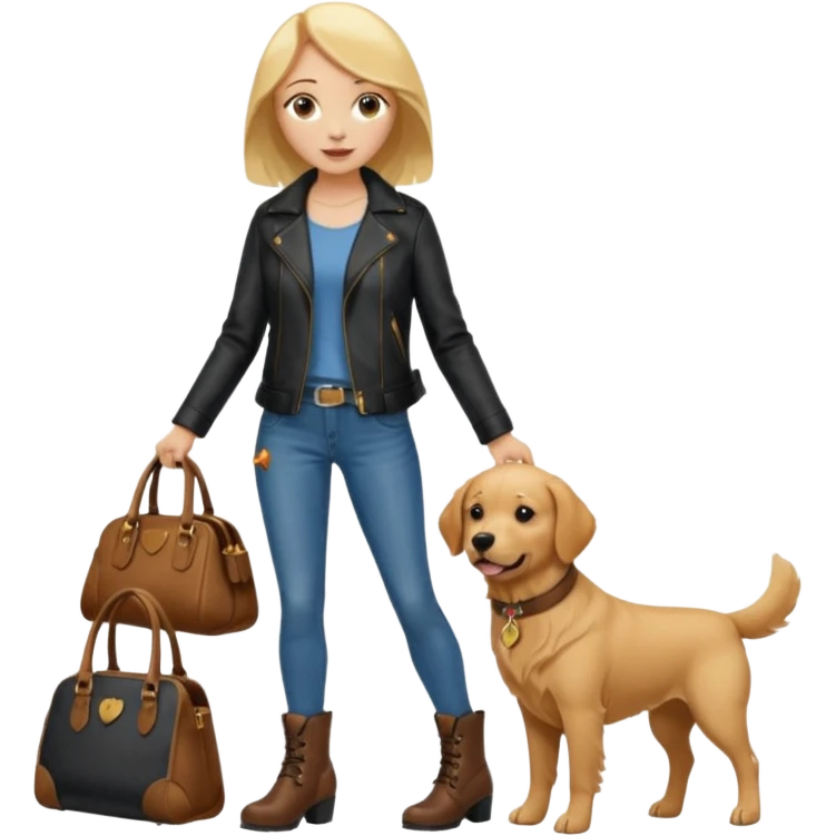 👒
👩‍🦲
🧥👜
👖  
🥾🥾   🦮 emoji