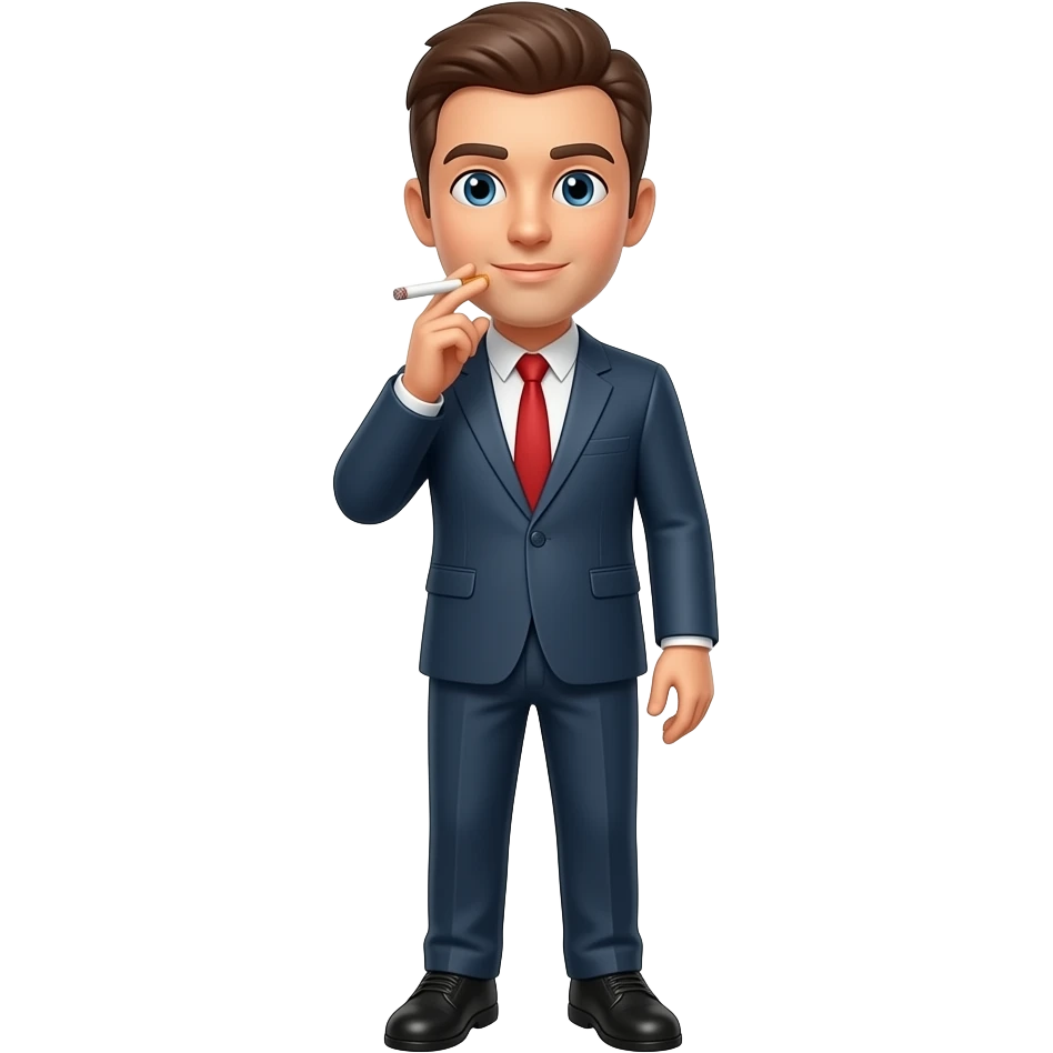 a person gives up smoking emoji