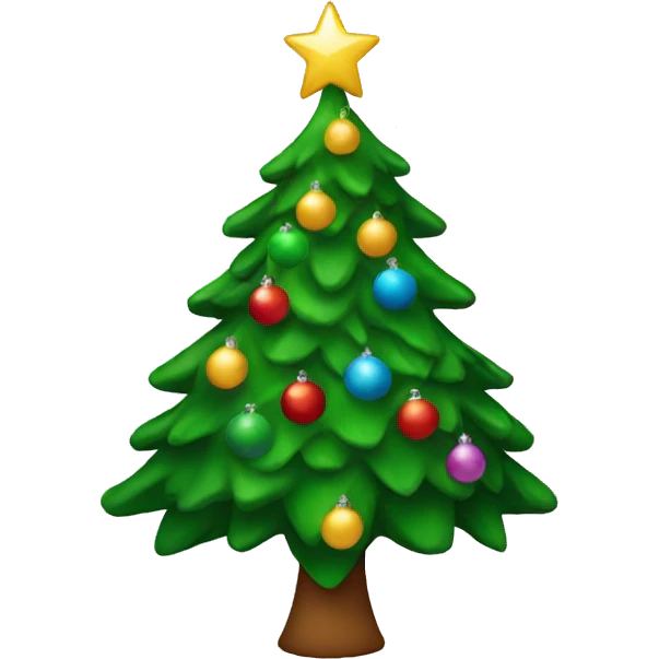 Christmas tree  emoji