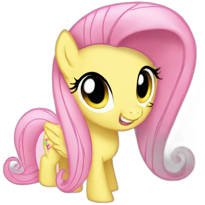 pony fluttershy emoji