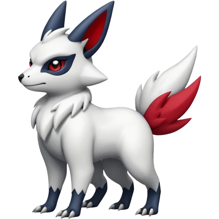 Zangoose-Absol-Fakémon-hybrid-creature (full body)  emoji