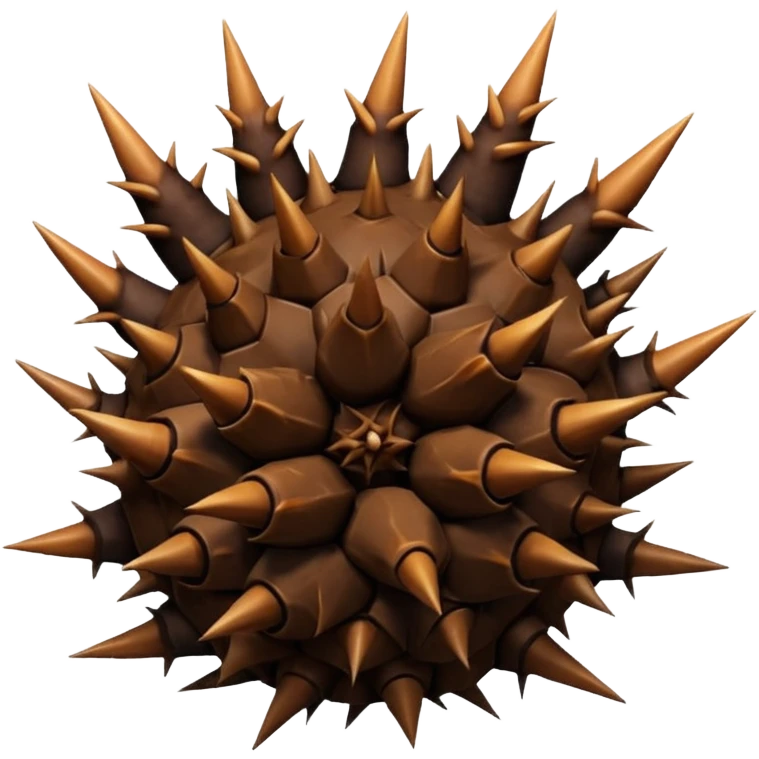 snaking bunch of thorns emoji