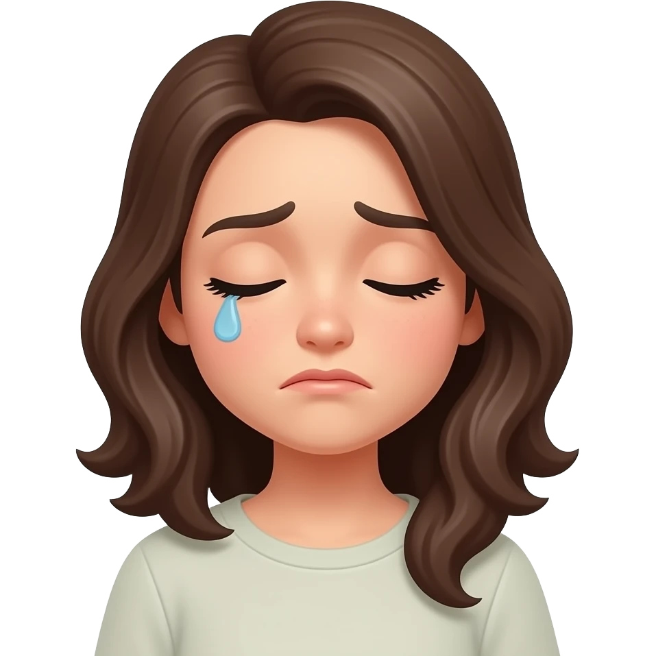 femme pas contente en manque de sommeil emoji