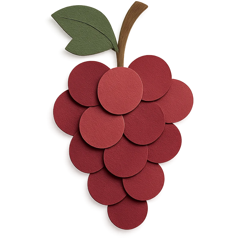 red grapes emoji