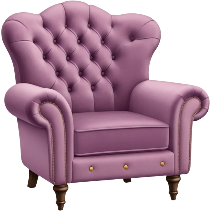 Mauve chair emoji