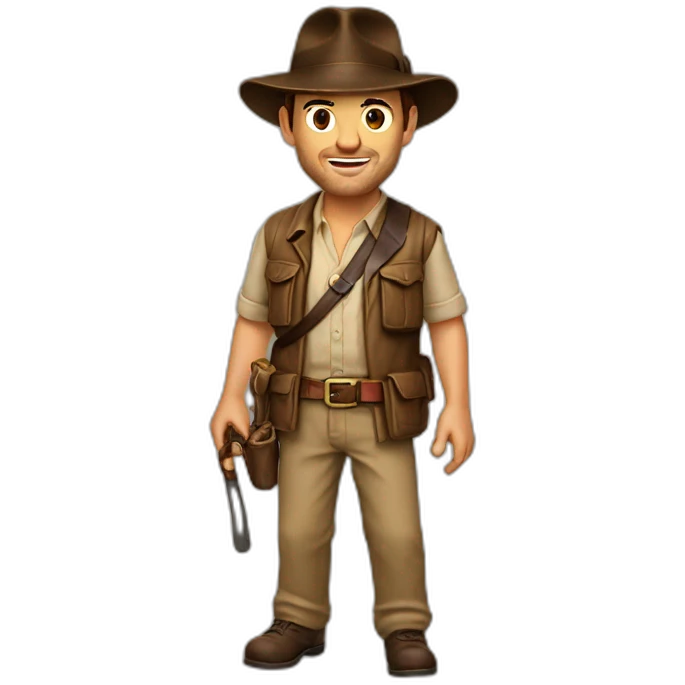 Indiana jones emoji