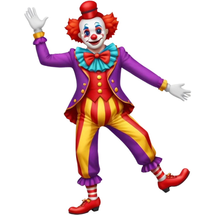 circus clown full body emoji