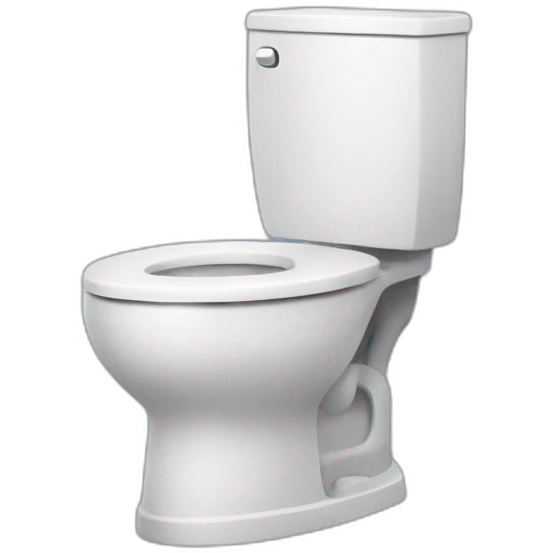 Personne sur des toilettes emoji