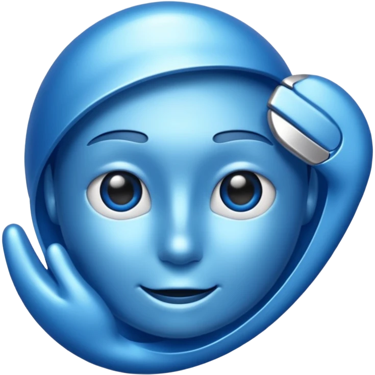 Verificación azul emoji
