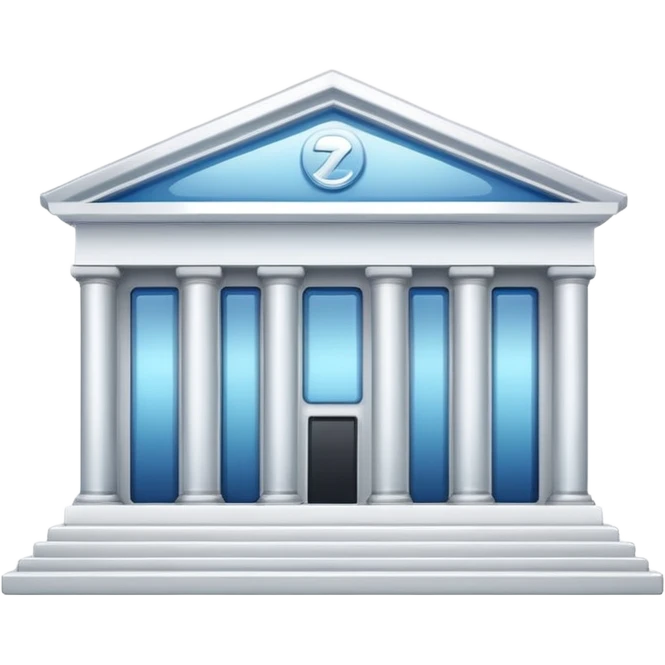 glitter white bank emoji