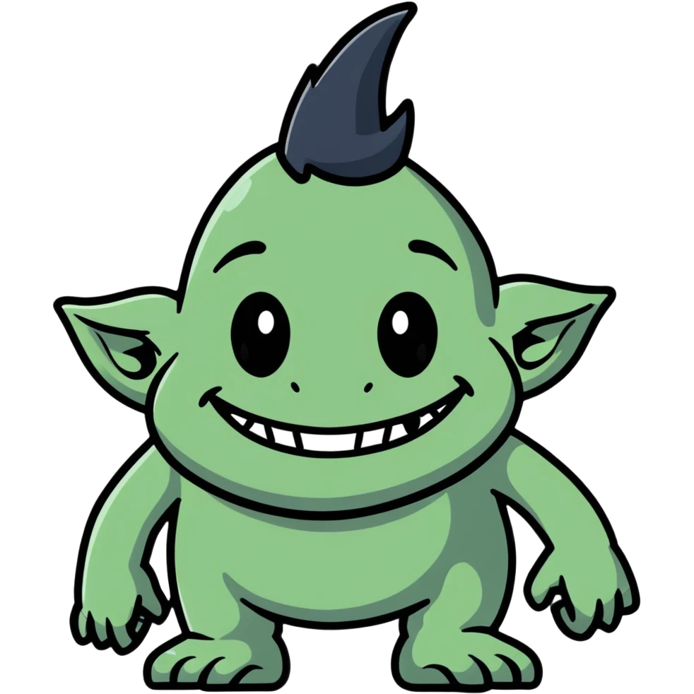 Classic troll face meme with creepy smile, popular on YouTube emoji