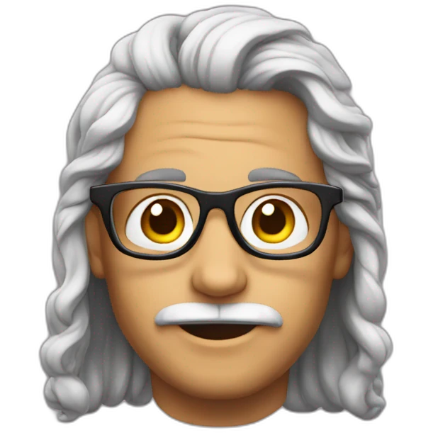 nerd close up emoji