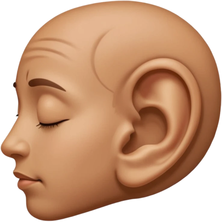 an ear praising God emoji