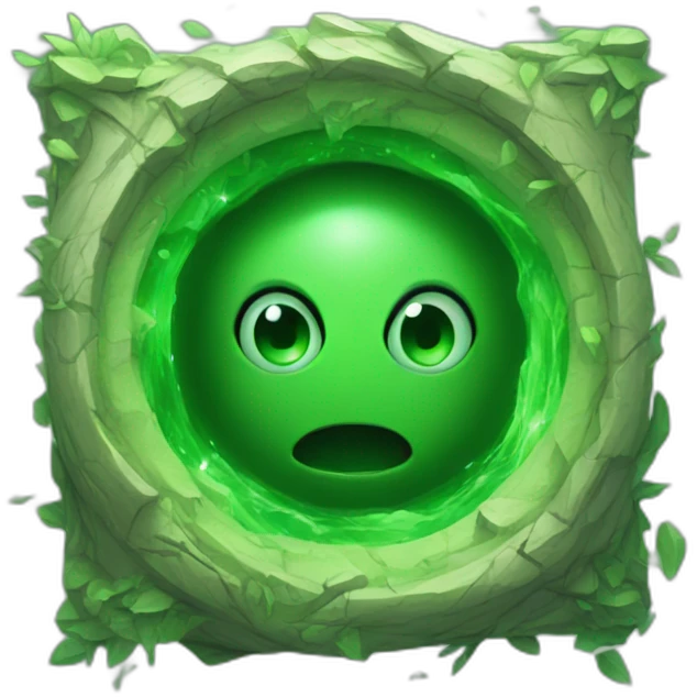 green portal emoji