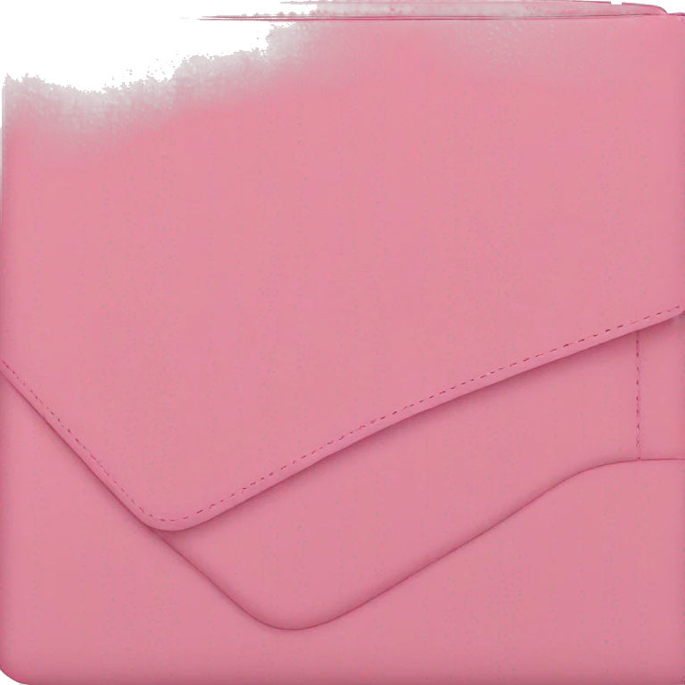 cartera color rosa emoji