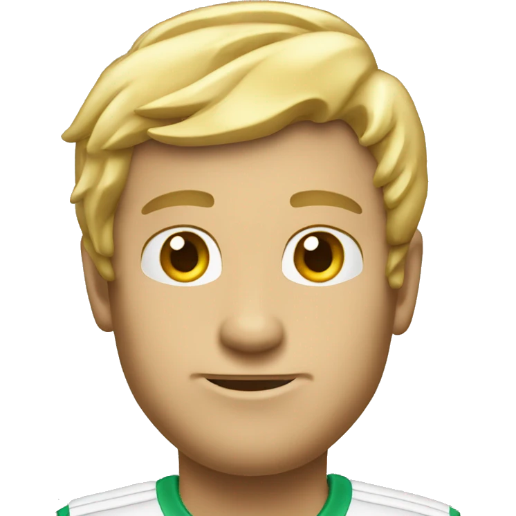 tennisman blond old money emoji