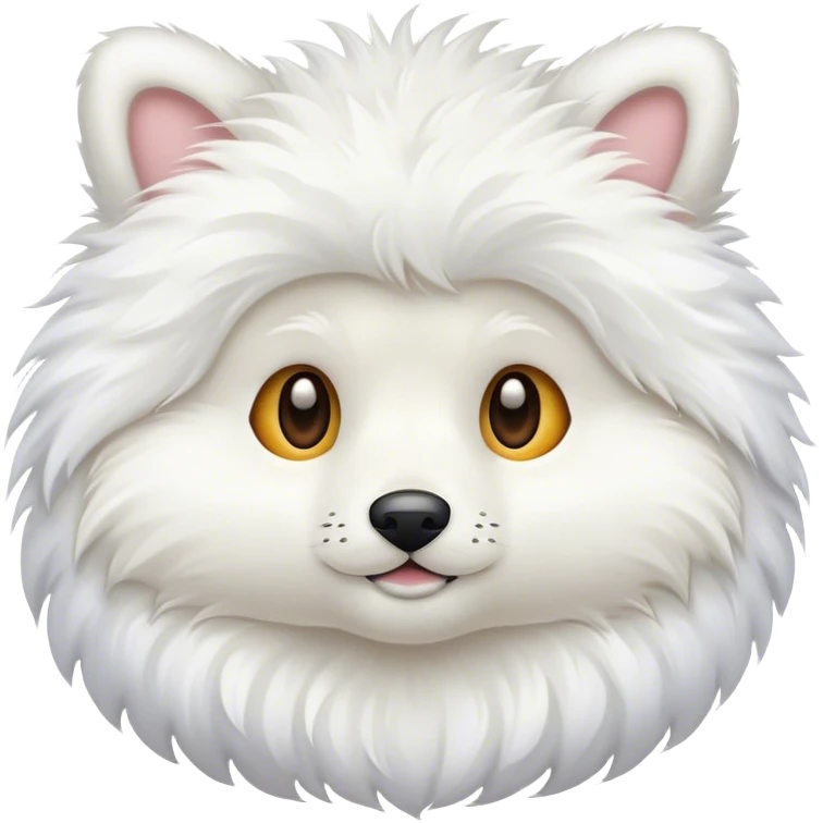 White fur emoji