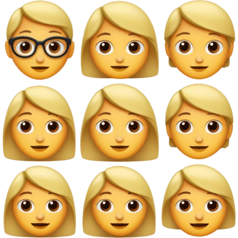 Pixar style emoji