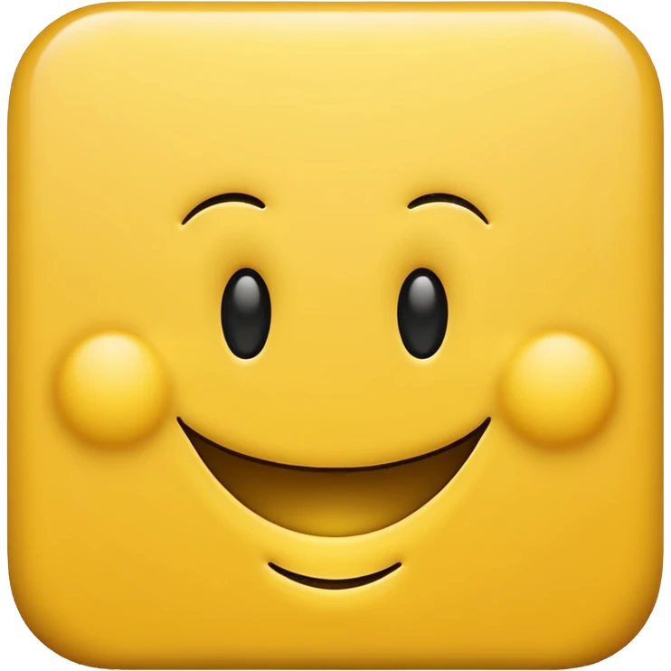 V shaped smiley face emoji