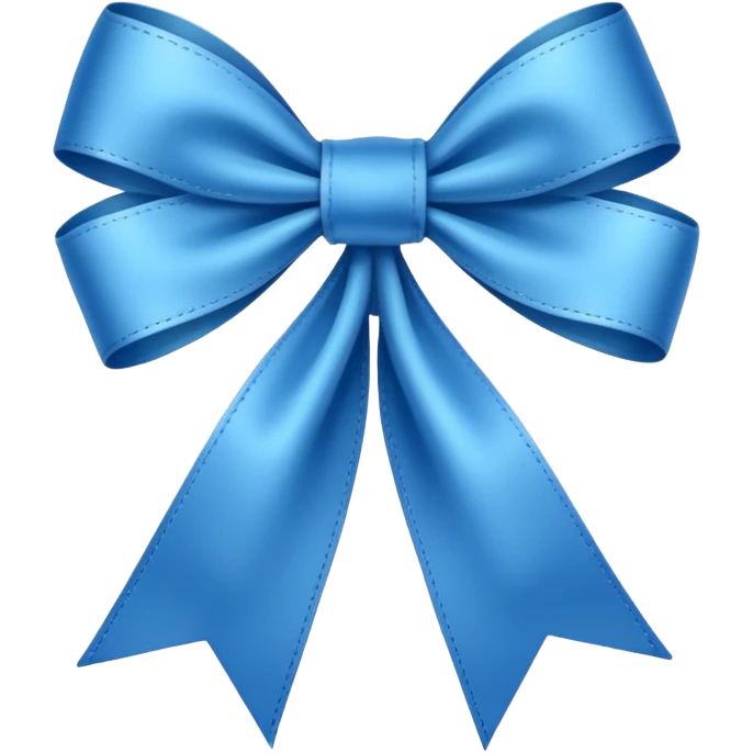 blue ribbon awareness emoji